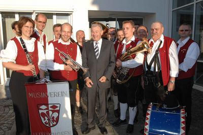 Stadterhebung mit Ministerpräsident Beckstein